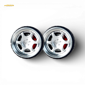 Skalwerk Bazreia Silver 1:64 Wheels - Image 1