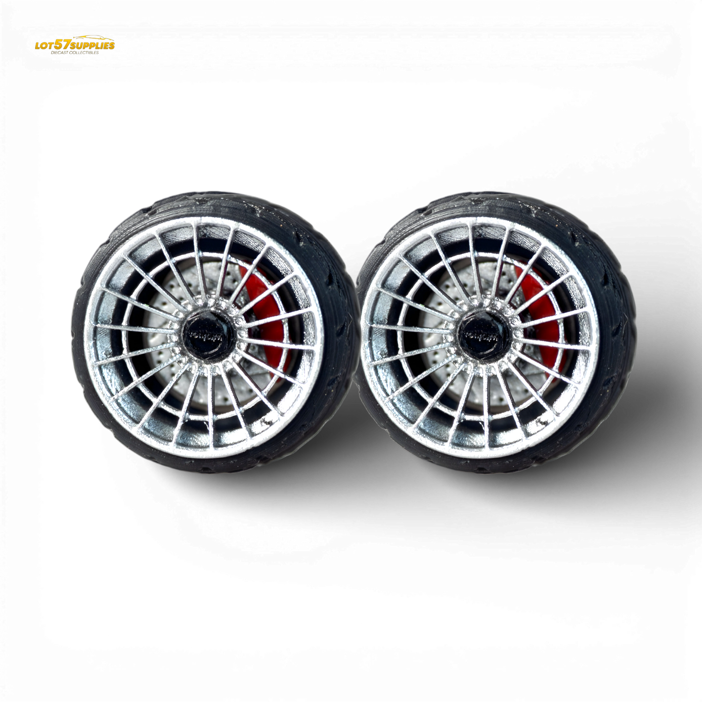 Skalwerk LAS R Silver 1:64 Wheels - Image 1