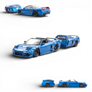 Findclassically NSX TRA Transparent Blue 1:64 - Image 1