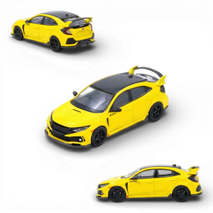 INNO64 Honda Civic Type-R FK8 Yellow 1:64 - Image 1