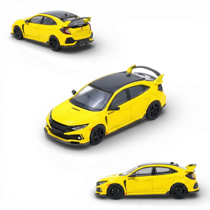 INNO64 Honda Civic Type-R FK8 Yellow 1:64 - Image 1