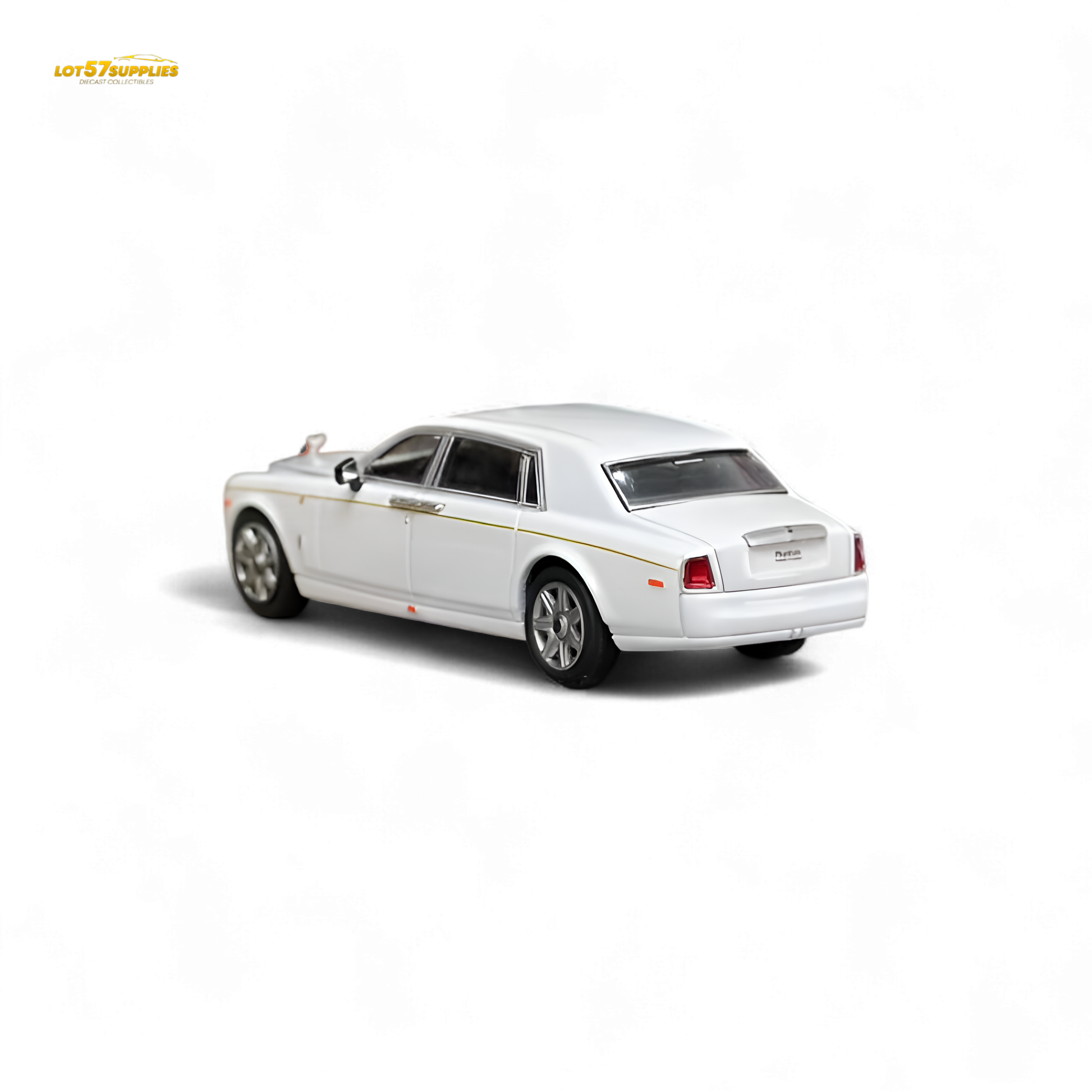 Street Weapon Rolls-Royce Phantom VII White 1:64 - Image 2