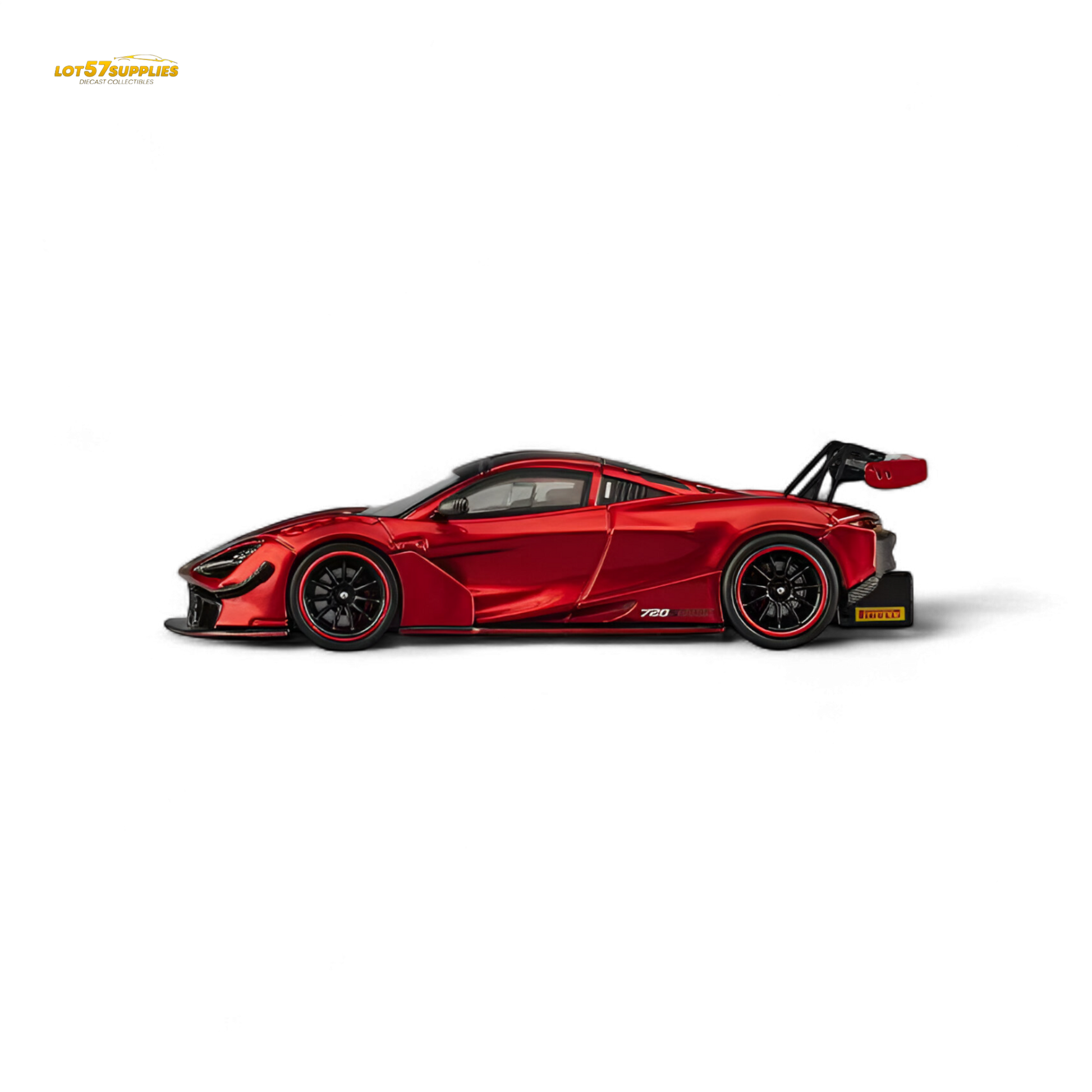 CM Model McLaren 720S GT3X Metallic Red 1:64 - Image 2