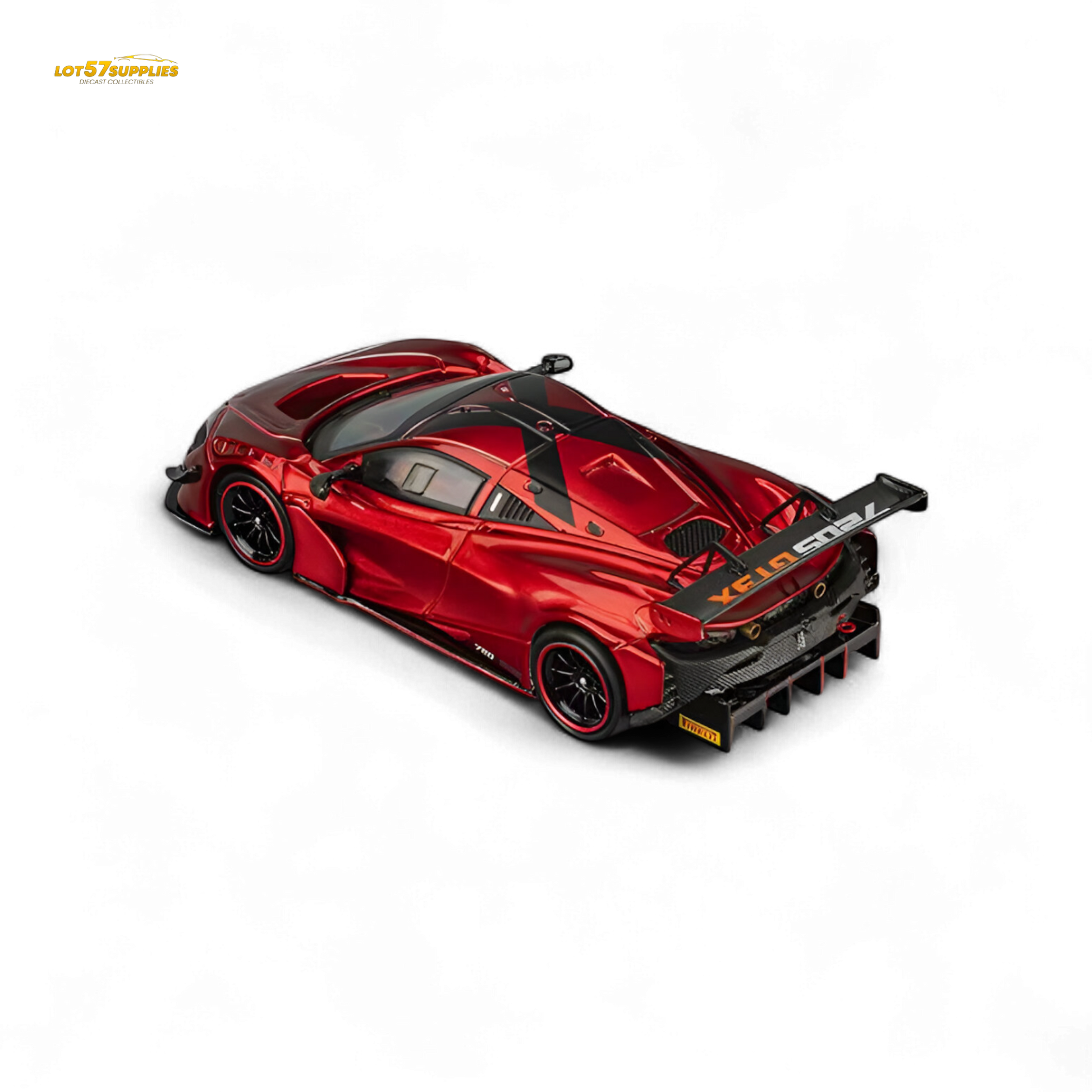 CM Model McLaren 720S GT3X Metallic Red 1:64 - Image 3