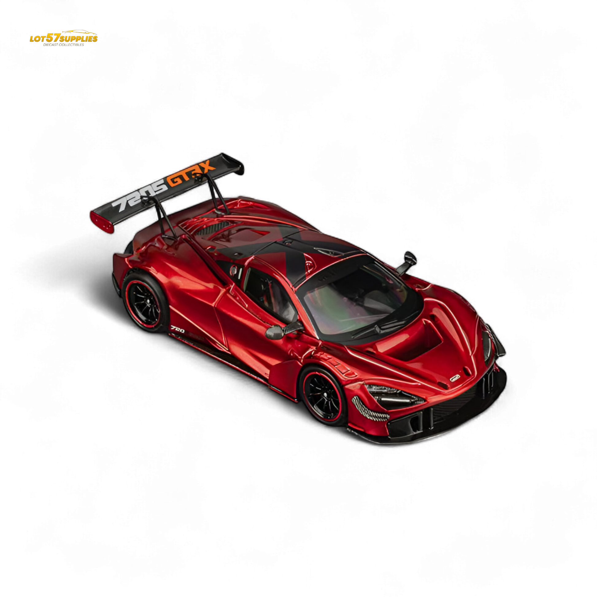 CM Model McLaren 720S GT3X Metallic Red 1:64 - Image 4