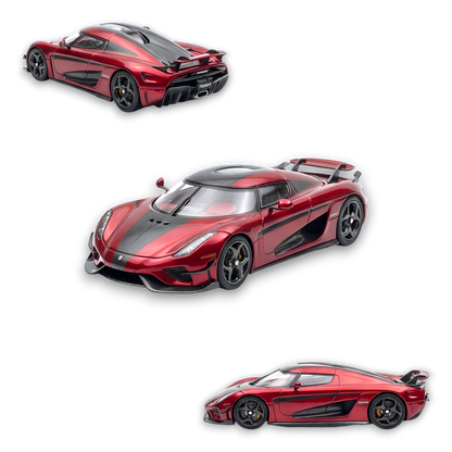 GUO Koenigsegg Regera Candy Apple Red 1:64 - G-004B - Image 1