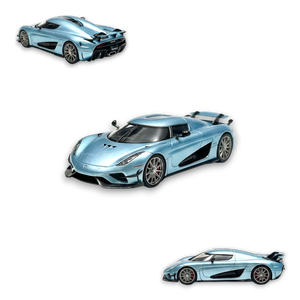 (Pre-Order) GUO Koenigsegg Regera Horizon Blue 1:64 - G-004C - Image 1
