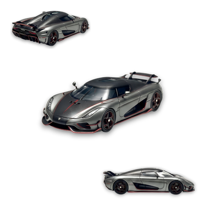 GUO Koenigsegg Regera - Grey 1:64 - G-004F - Image 1