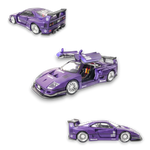 Demon King Auto F40 Royal Purple 1:64 - Image 1