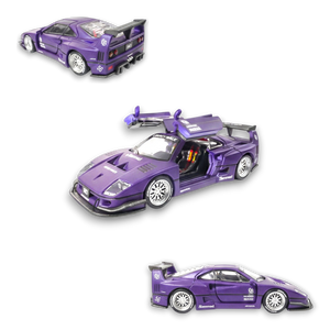 Demon King Auto F40 Royal Purple 1:64 - Image 1
