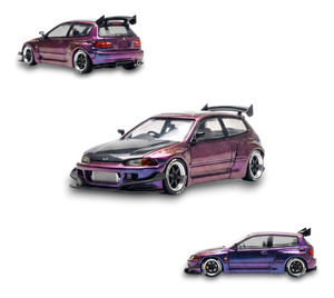 YM Model Pandem Honda Civic EG4 Chameleon 1:64 - Image 1