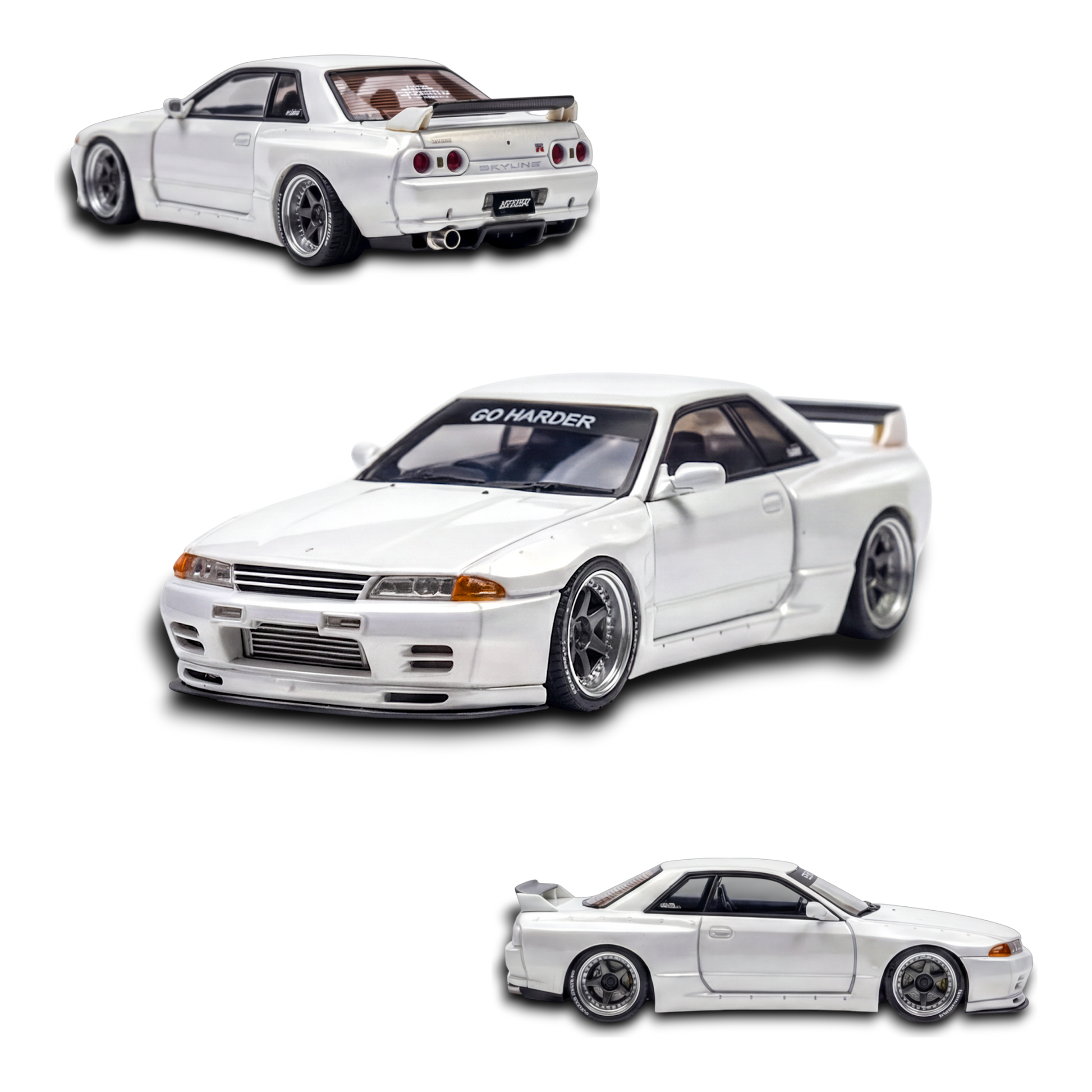 404ERROR R32 Rocket Rabbit - Pearl White 1:64 - Image 1