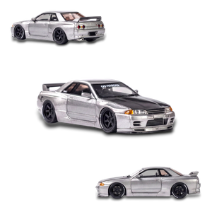 404ERROR R32 Rocket Rabbit - Silver 1:64 - Image 1