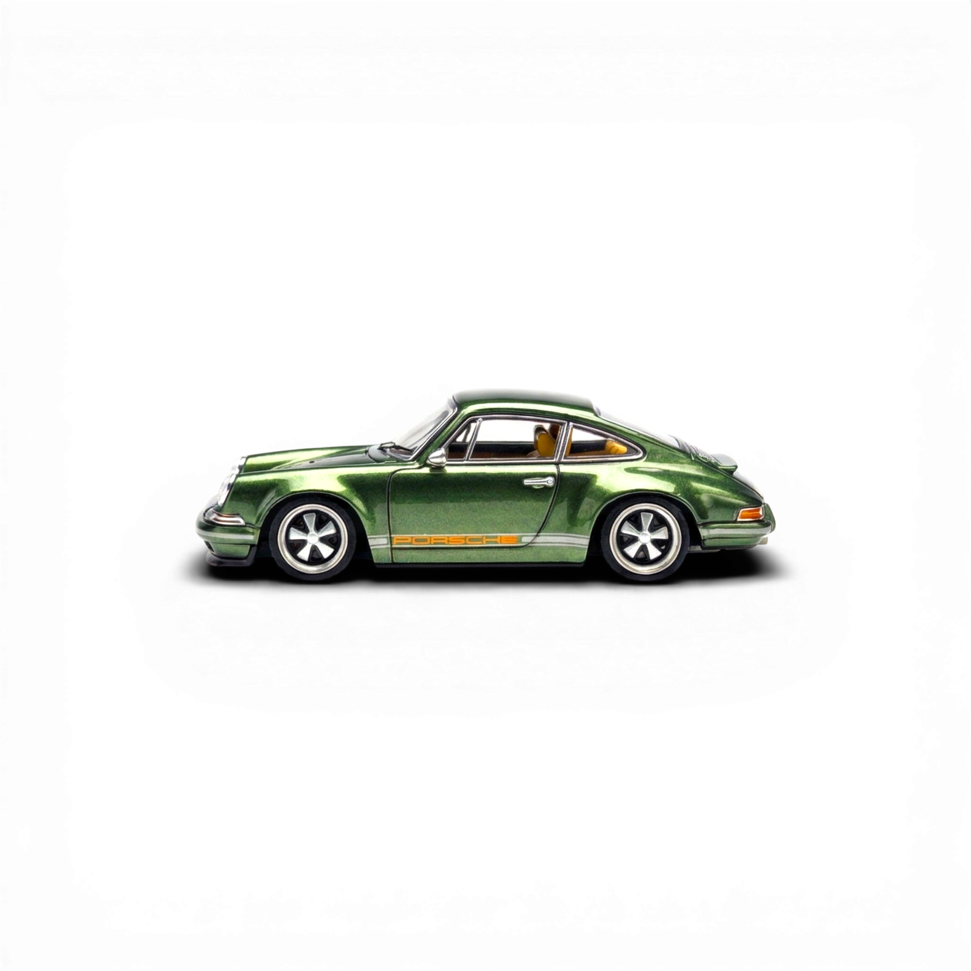(Pre-Order) Zincit Model Singer Coupe - Metallic Oak Green 1:64 - Image 2