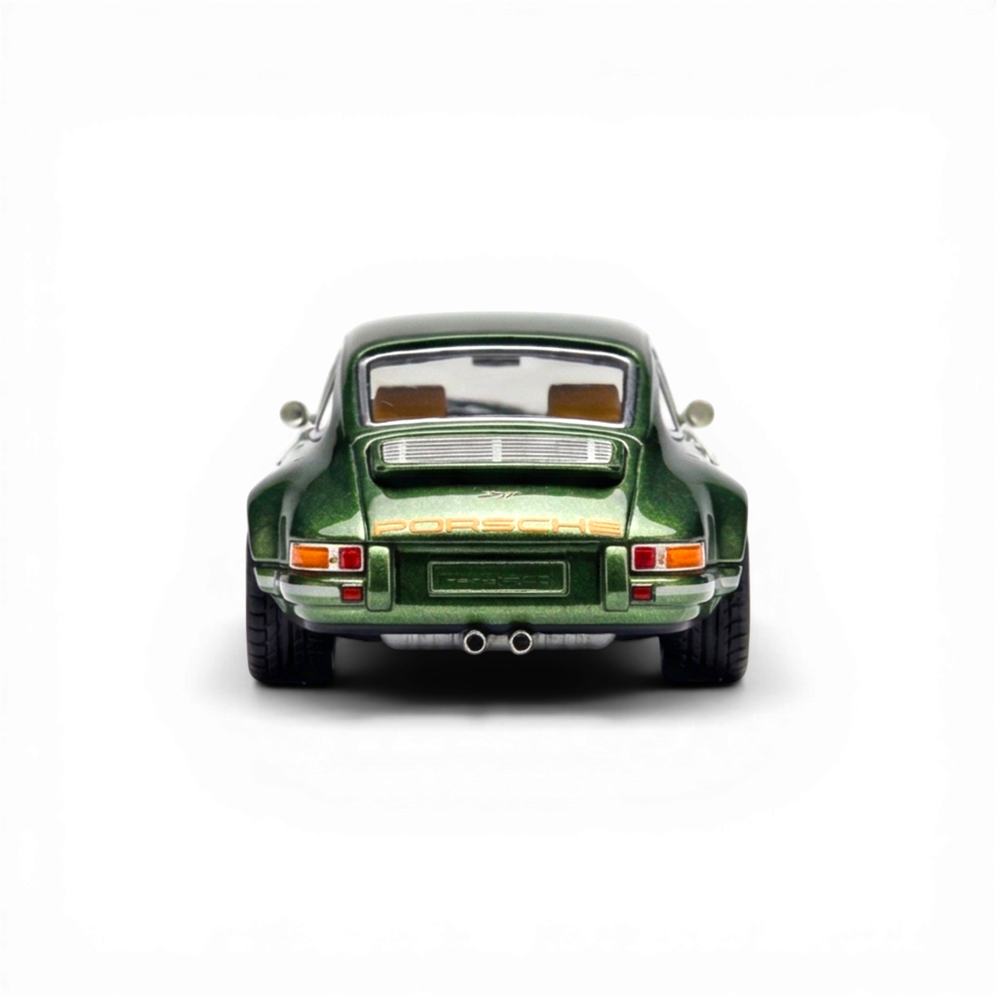 (Pre-Order) Zincit Model Singer Coupe - Metallic Oak Green 1:64 - Image 5