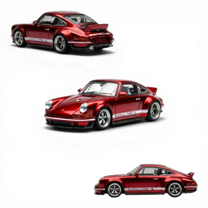 (Pre-Order) Zincit Model Singer DLS - Wine Red 1:64 - Image 1