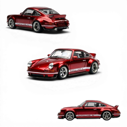 (Pre-Order) Zincit Model Singer DLS - Wine Red 1:64 - Image 1