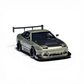 (Pre-Order) 404ERROR x Old School JDM Nissan 240SX Street Mod - Olive Green Metallic 1:64 - Image 3