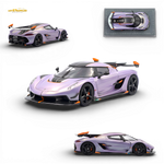 (Pre-Order) GRYNING Dre.A Jesko - Emerald Purple 1:64 - Image 1