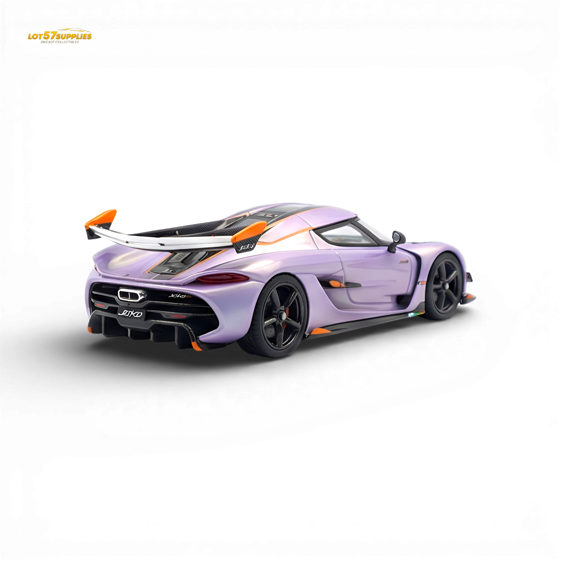 (Pre-Order) GRYNING Dre.A Jesko - Emerald Purple 1:64 - Image 2