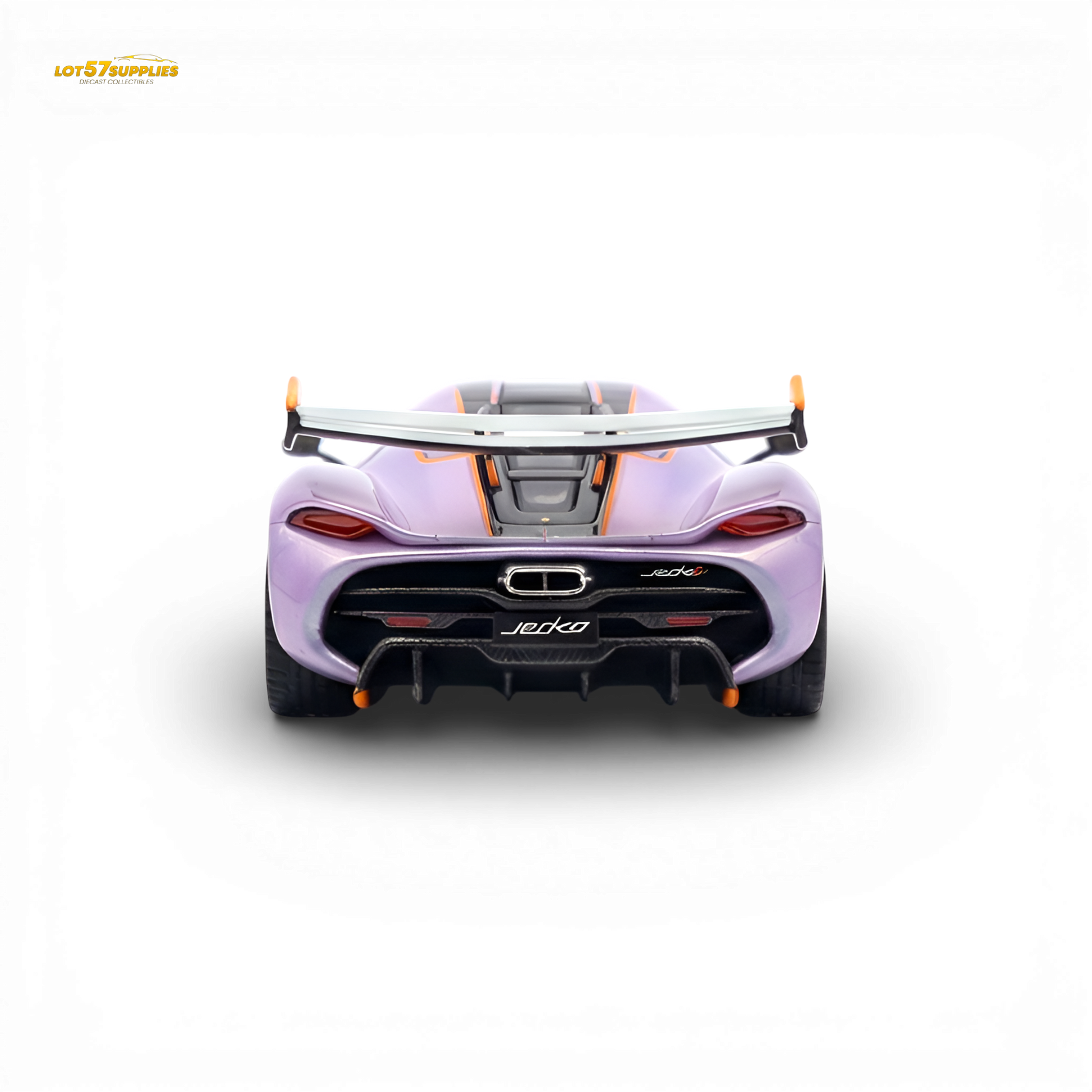 (Pre-Order) GRYNING Dre.A Jesko - Emerald Purple 1:64 - Image 4