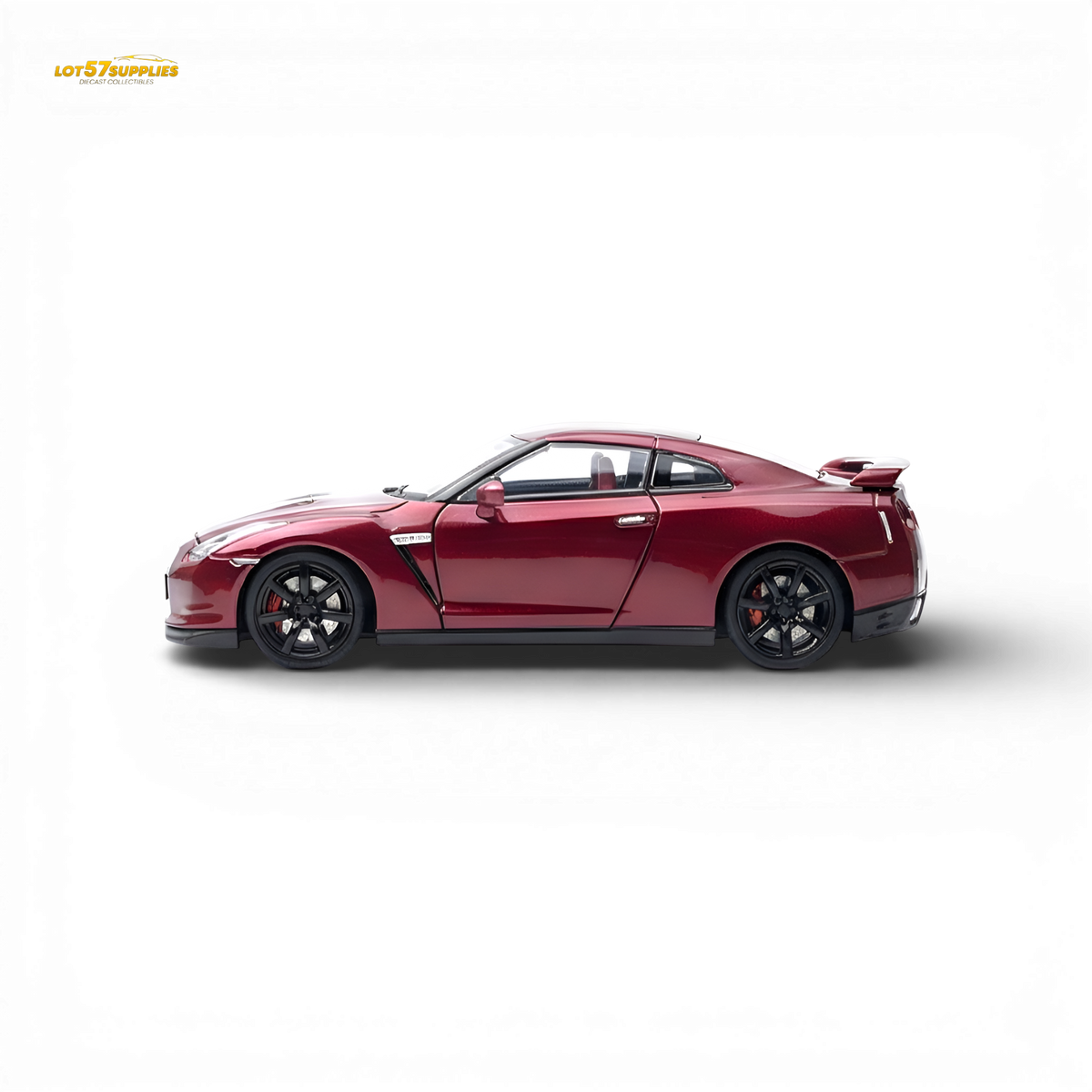 Focal R35 Focal Horizon Nissan GT-R R35 - Burgundy Red 1:64 | LOT57 DIECAST