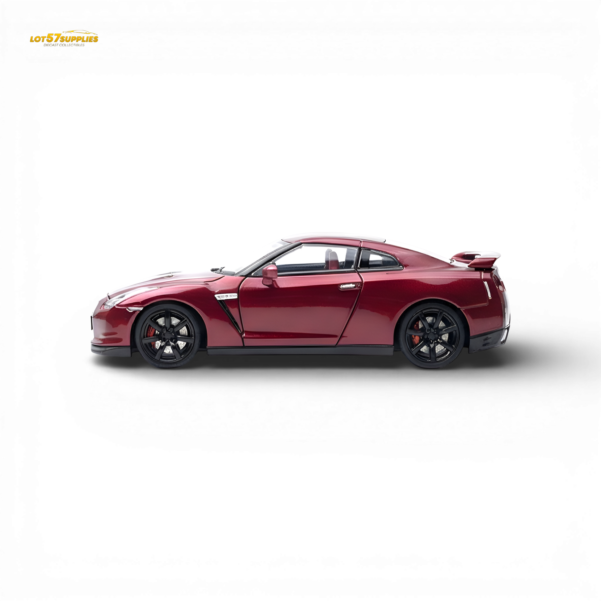 (Pre-Order) Focal Horizon Nissan GT-R R35 - Burgundy Red 1:64 - Image 1