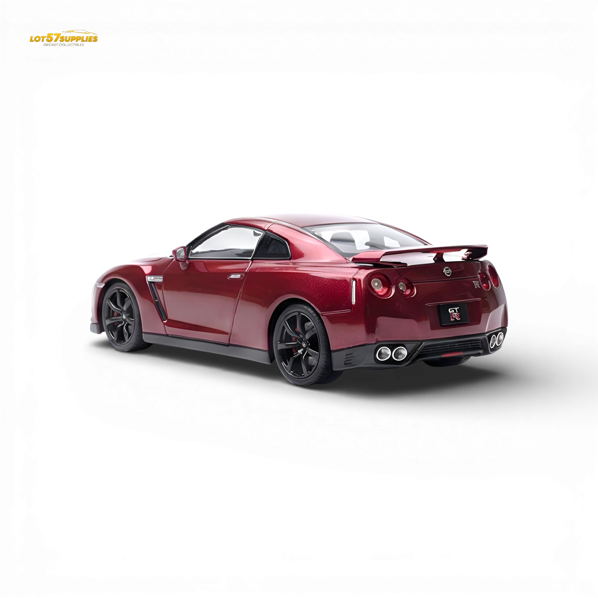 (Pre-Order) Focal Horizon Nissan GT-R R35 - Burgundy Red 1:64 - Image 2