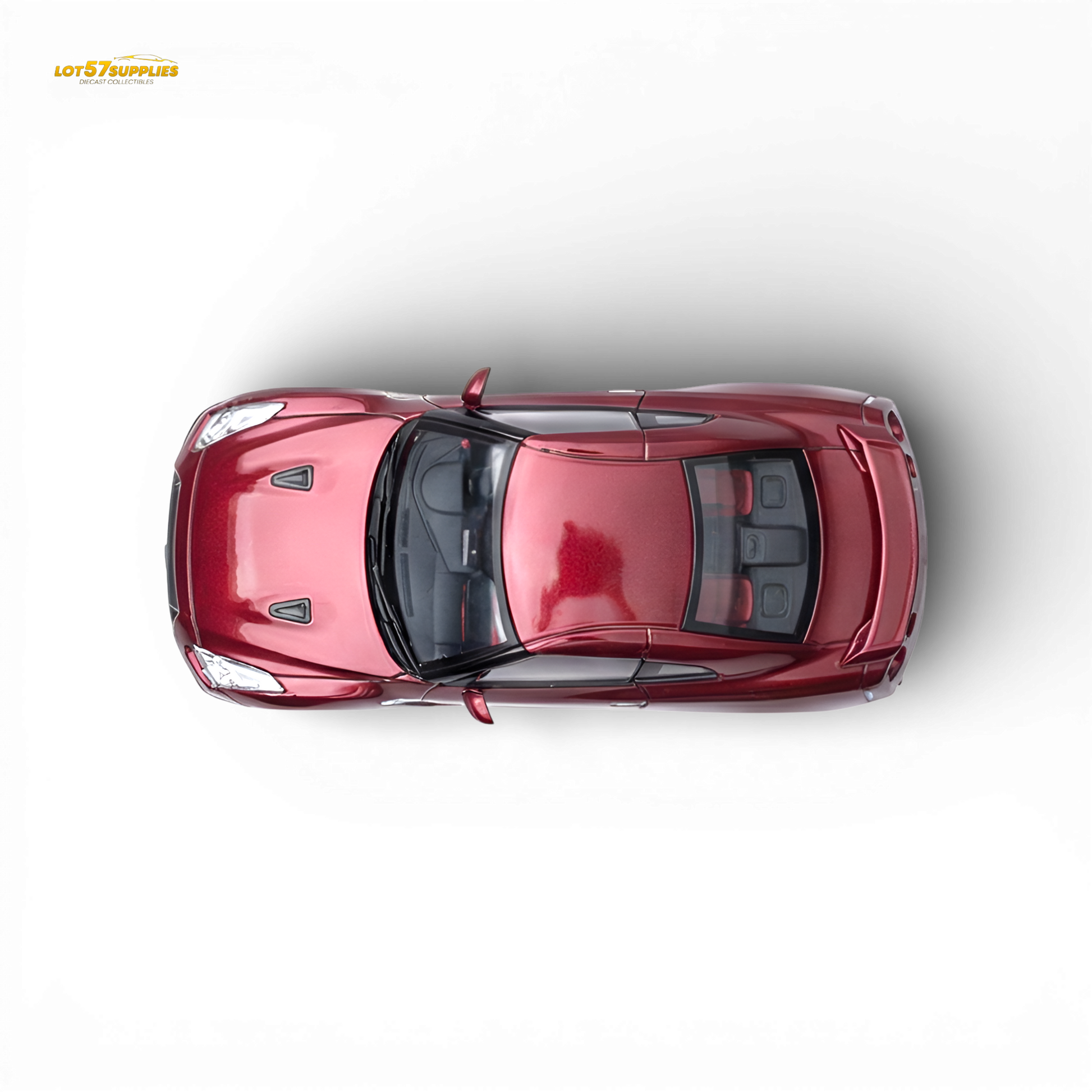 Focal R35 Focal Horizon Nissan GT-R R35 - Burgundy Red 1:64 | LOT57 DIECAST