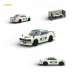 Inno64 Nissan Skyline 2000 GT-R KPGC10 #50 Green | White Malaysia Expo 1:64 - Image 1