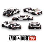 Mini GT x Kaido House Toyota AE86 Sprinter Trueno Kaido Street V1 1:64 - Image 1