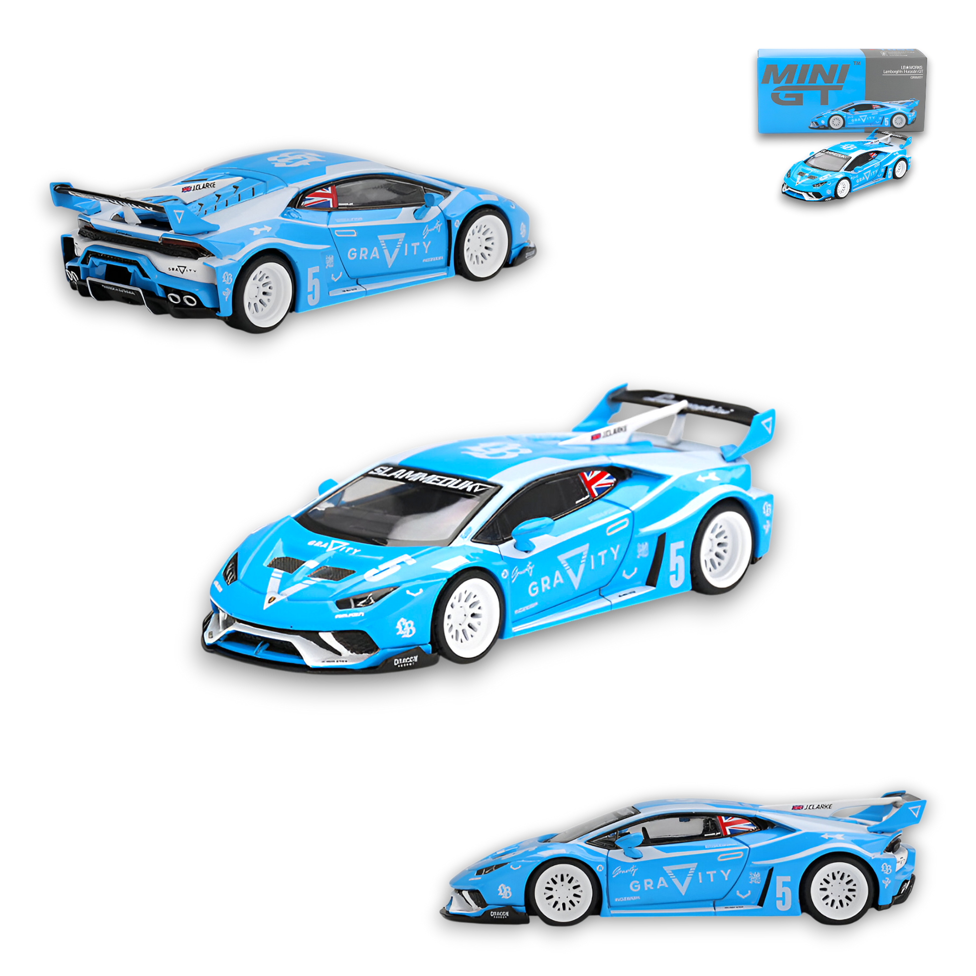 (Pre-Order) Mini GT LB★WORKS Lamborghini Huracan GT - Gravity 1:64 - Image 1