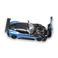 (Pre-Order) Fine Works Aston Martin Vulcan - Purpley Blue 1:64 - Image 2