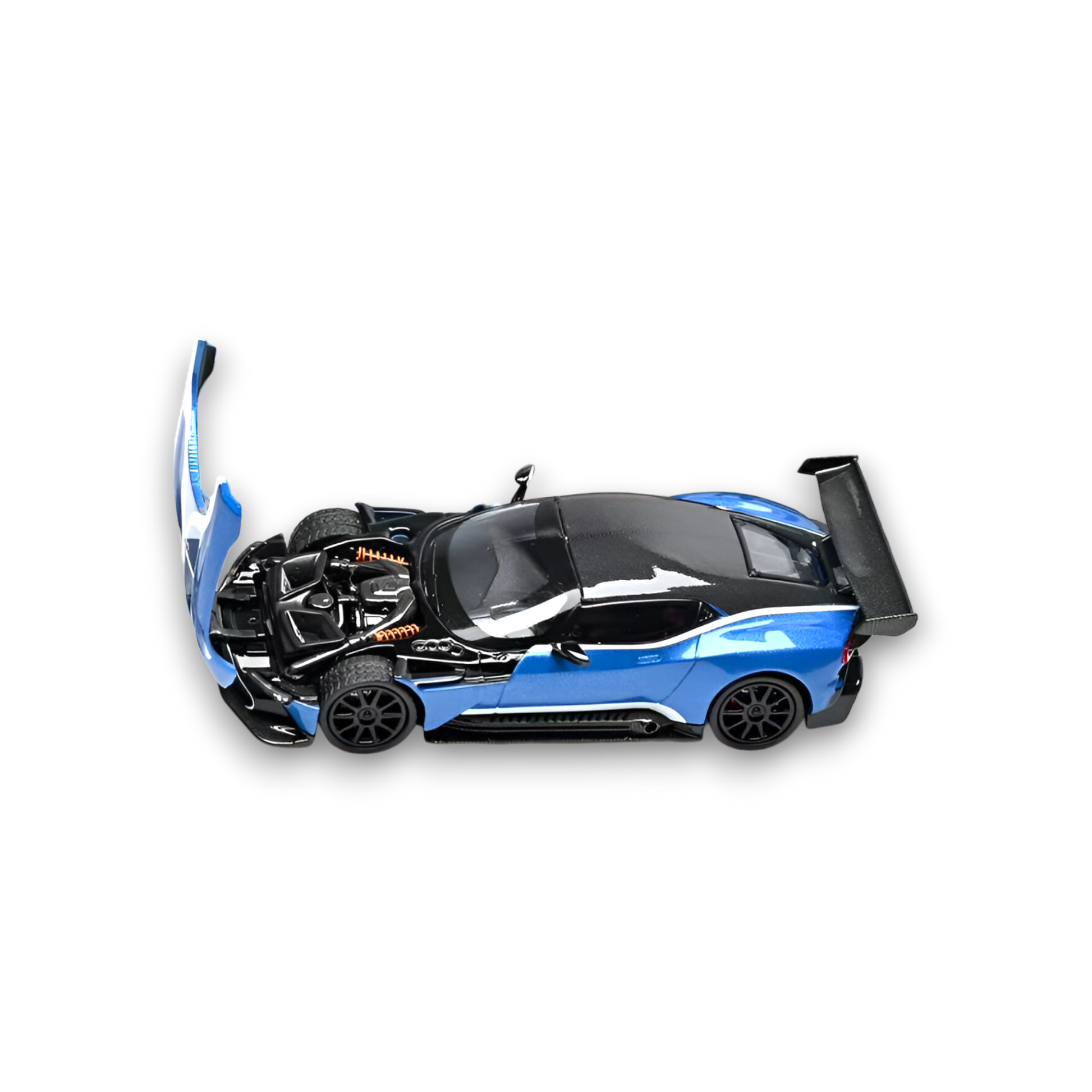 (Pre-Order) Fine Works Aston Martin Vulcan - Purpley Blue 1:64 - Image 4
