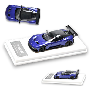 (Pre-Order) Fine Works Aston Martin Vulcan - Ming Blue 1:64 - Image 1