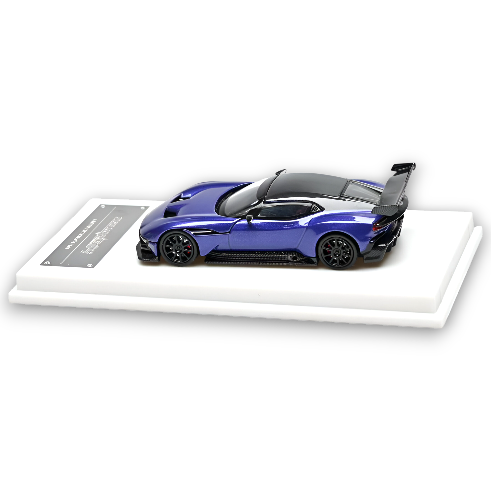 Aston Martin Vulcan Purpley Blue 1:64 — Fine Works | LOT57