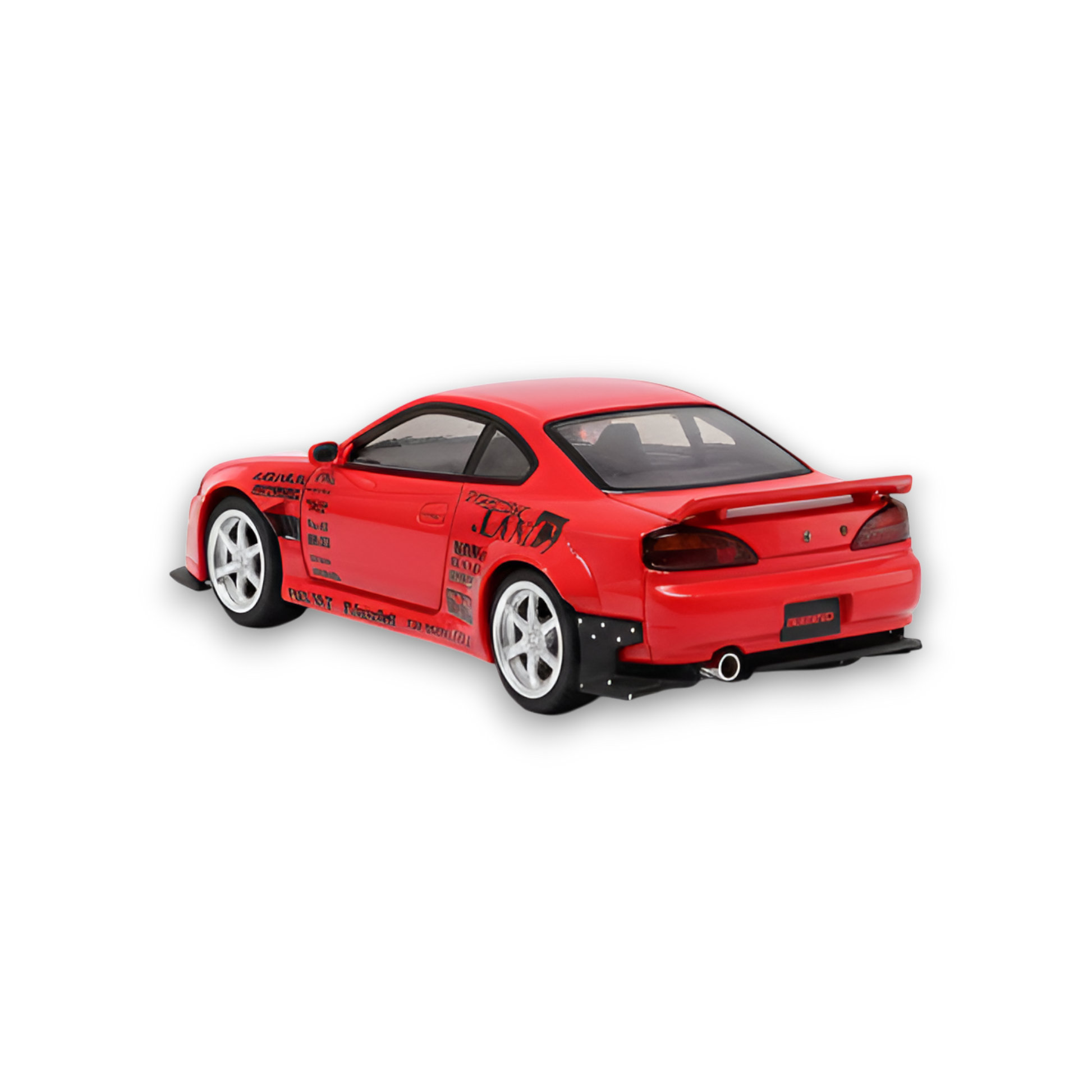 Street Weapon Nissan Silvia S15 Rocket Bunny Red 1:64 - Image 2