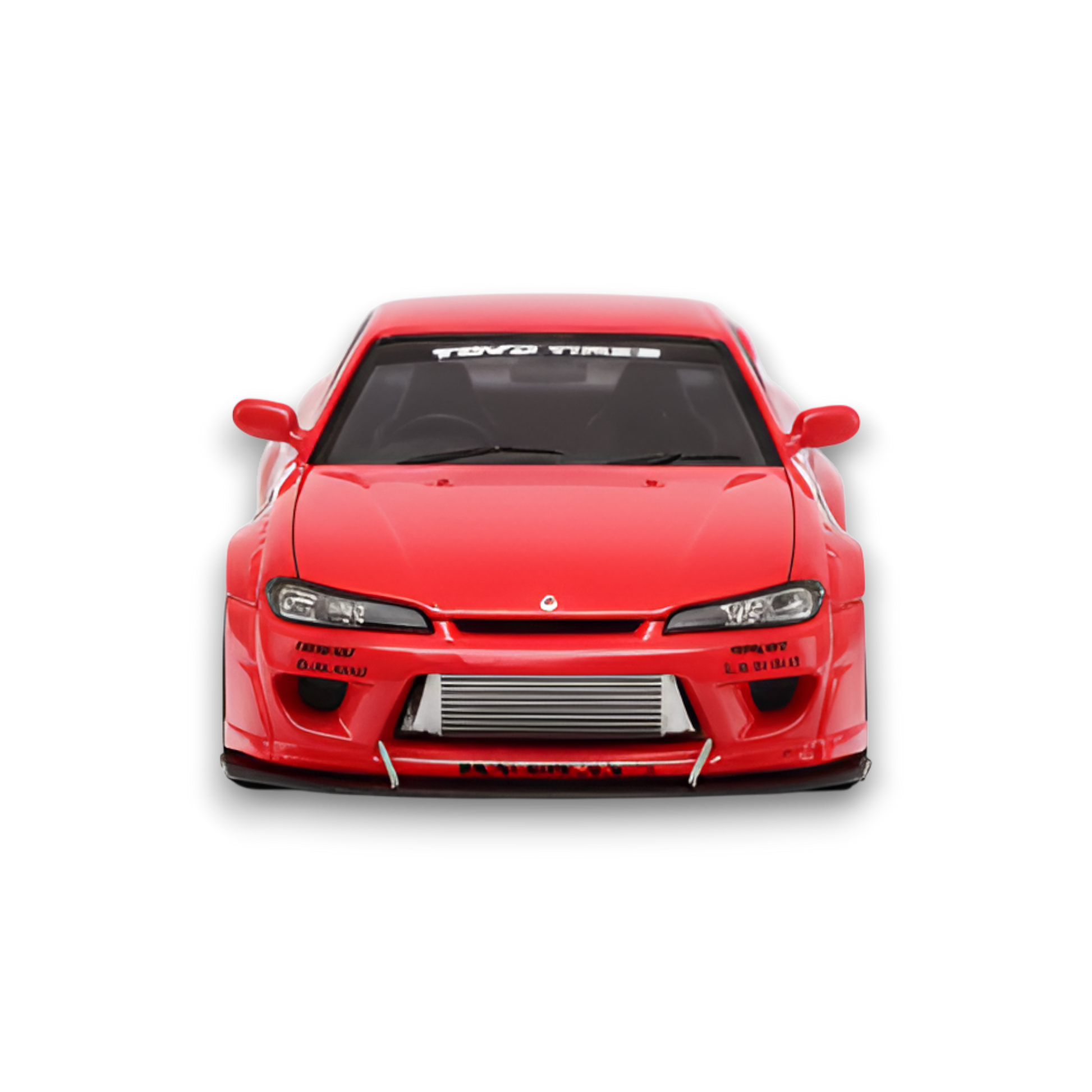 Street Weapon Nissan Silvia S15 Rocket Bunny Red 1:64 - Image 3