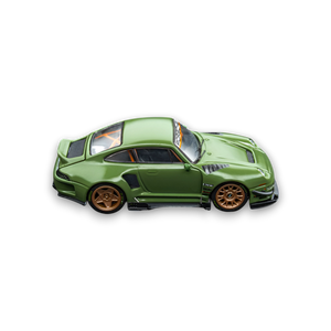D.Bo x DCM Porsche 993 Punk Modified - Nuonao Green 1:64 - Image 2