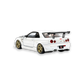 (Pre-Order) 404ERROR Nissan Skyline R34 Modified - Pearl White Carbon Hood 1:64 - Image 2