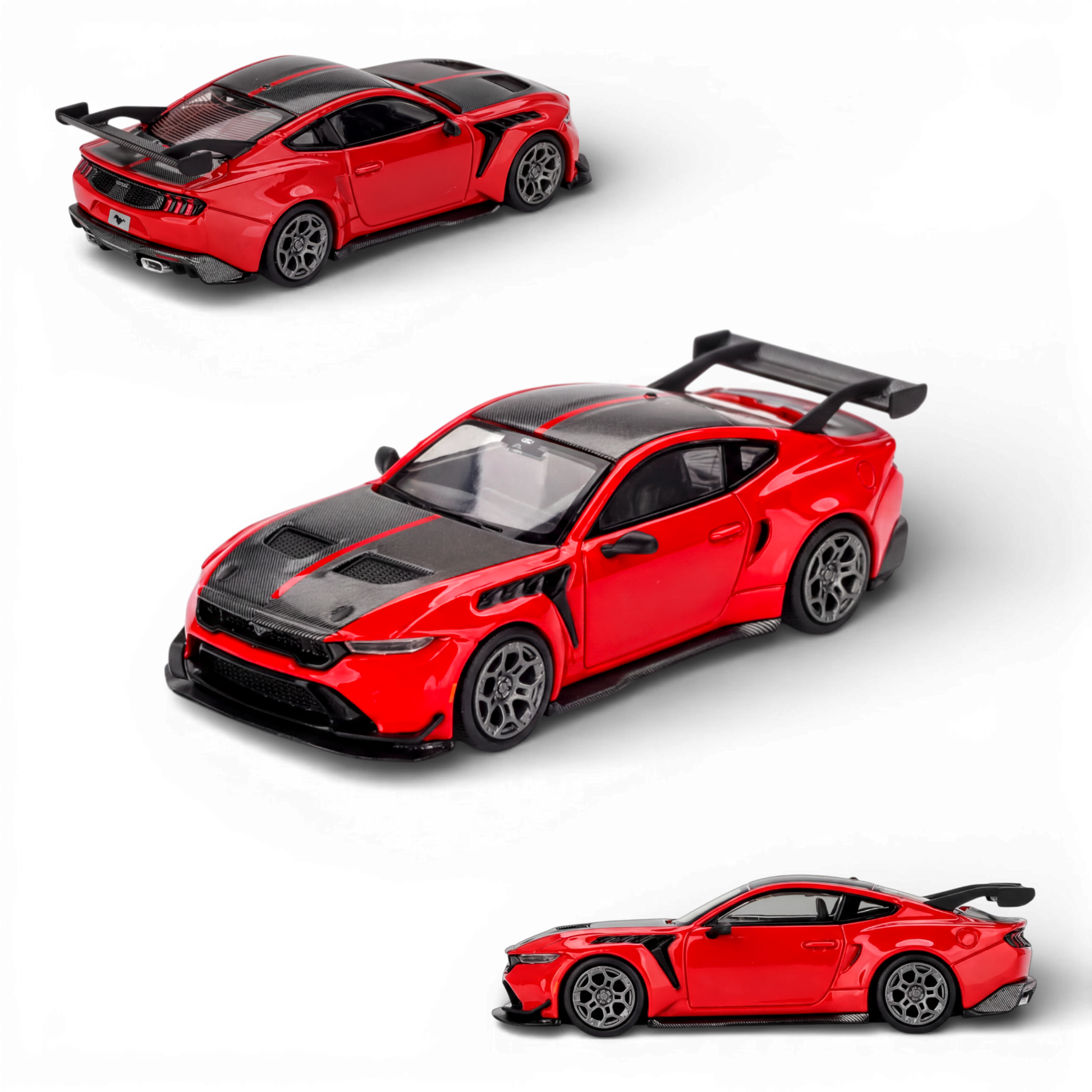 (Pre-Order) Mini GT Ford Mustang GTD - Race Red 1:64 - Image 1
