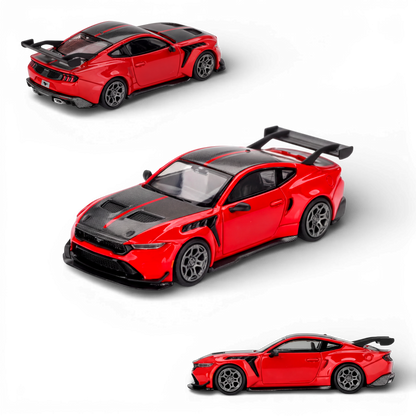 (Pre-Order) Mini GT Ford Mustang GTD - Race Red 1:64 - Image 1
