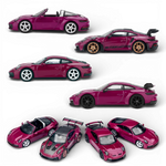 (Pre-Order) Mini GT Porsche 911 (992.1) Rubystone Red Set 1:64 - Image 1