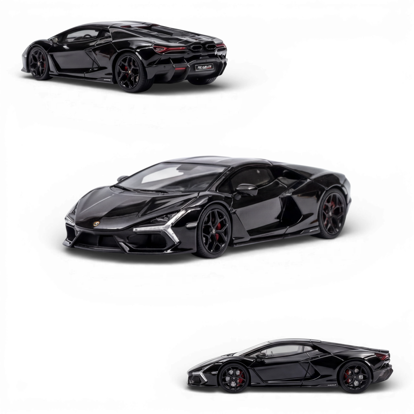 Flame Revuelto - Bright Black 1:64 Resin - Image 1