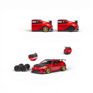 CM Model Subaru BRZ Varis Widebody - Metallic Red 1:64 - Image 2
