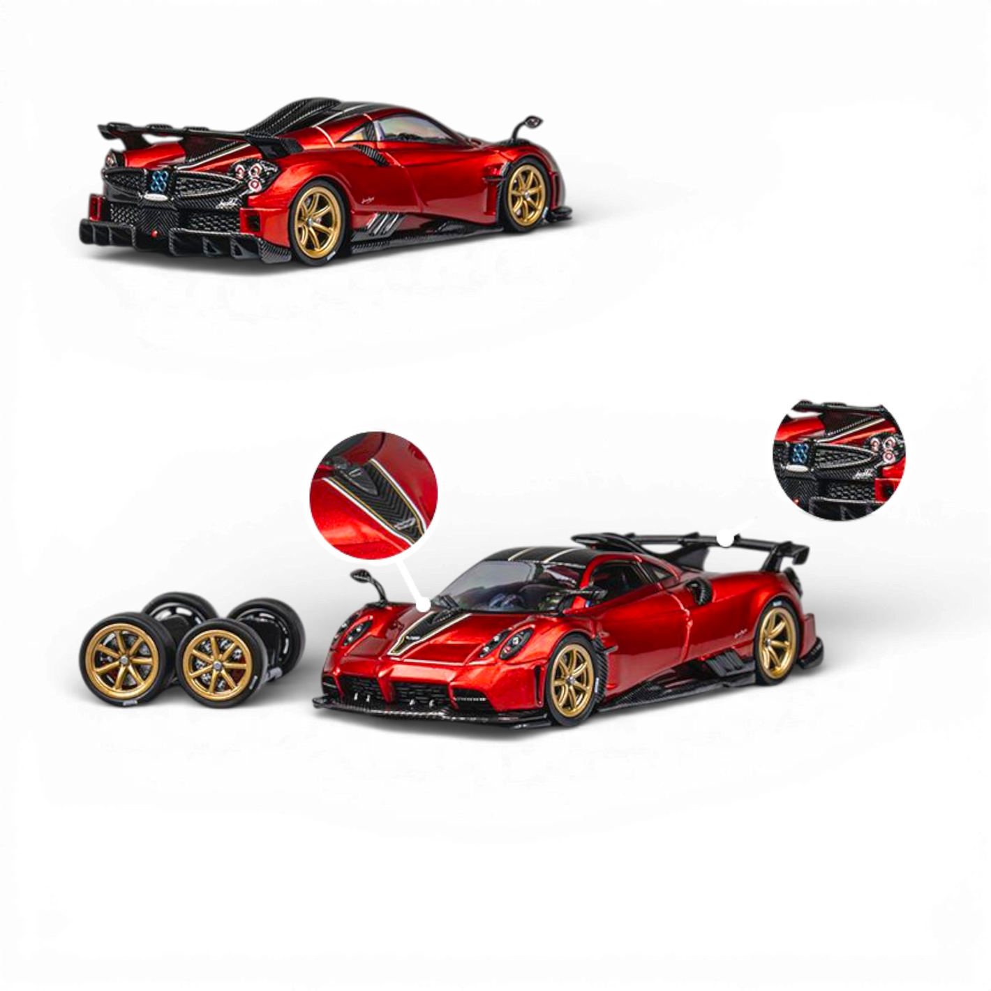 CM Model Pagani Imola - Metallic Red 1:64 - Image 1