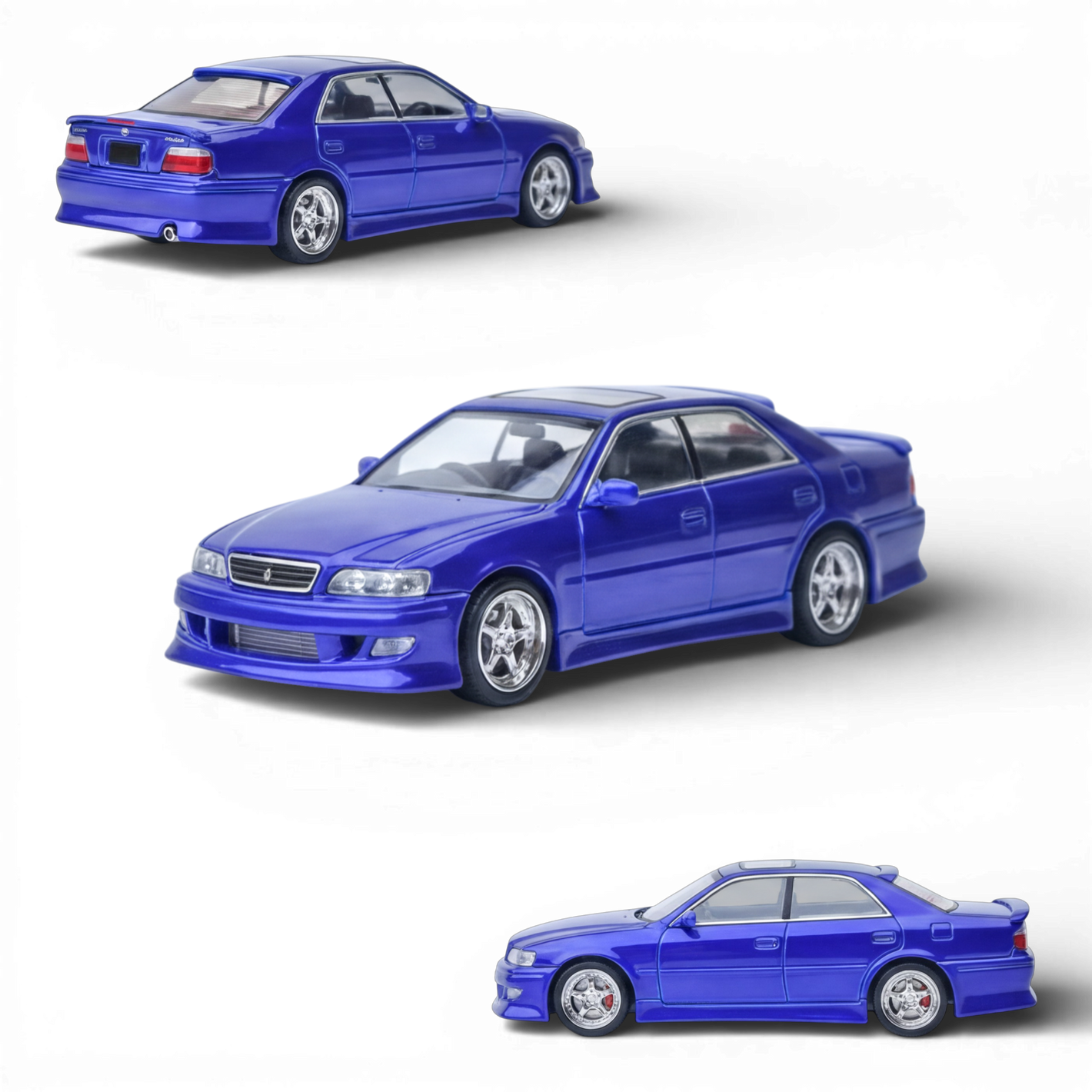 (Pre-Order) Model One Toyota Chaser MK6 - Royal Blue 1:64 - Image 1
