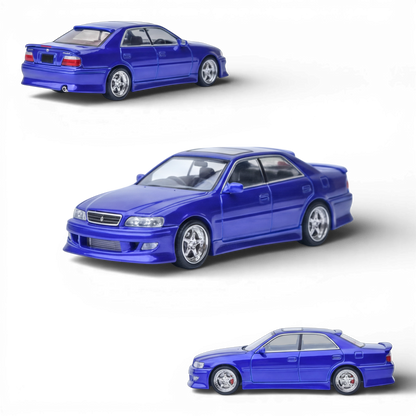 (Pre-Order) Model One Toyota Chaser MK6 - Royal Blue 1:64 - Image 1
