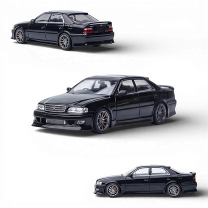 (Pre-Order) Model One Toyota Chaser MK6 - Gloss Black 1:64 - Image 1