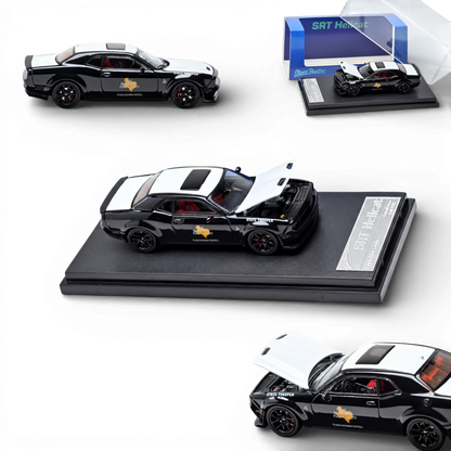 (Pre-Order) Stance Hunters Dodge Challenger Hellcat - Texas Trooper 1:64 - Image 1